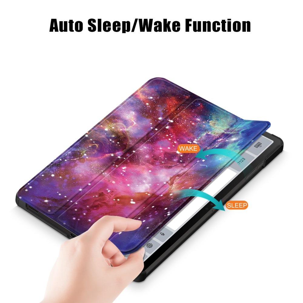 Funda Tri-Fold Samsung Galaxy Tab S9 Plus, Espacio