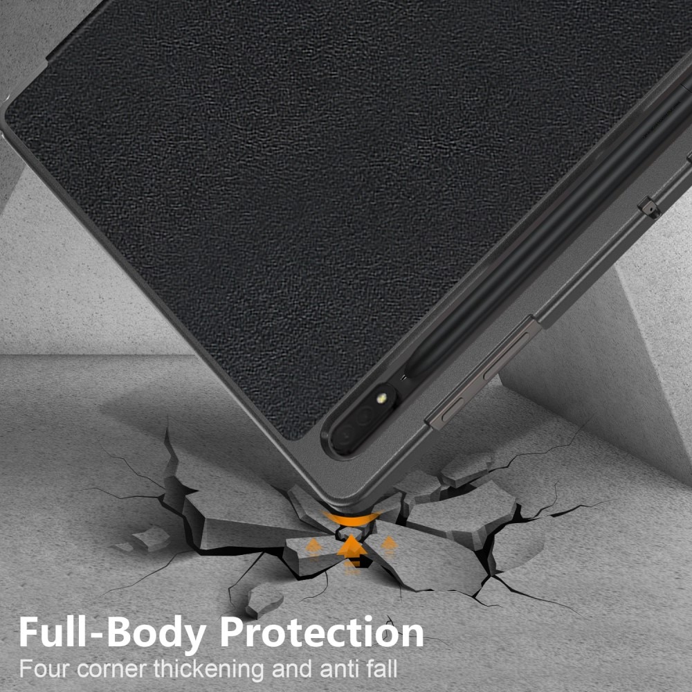 Funda Tri-Fold Samsung Galaxy Tab S9 Ultra negro