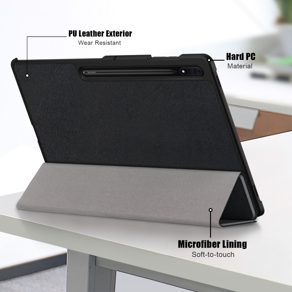 Funda Tri-Fold Samsung Galaxy Tab S9 Ultra negro