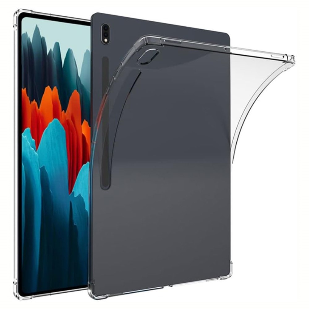 Funda TPU resistente a los golpes Samsung Galaxy Tab S8 Plus transparente