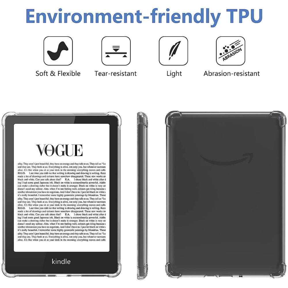 Funda Amazon Kindle Paperwhite Signature Edition (2023) transparente