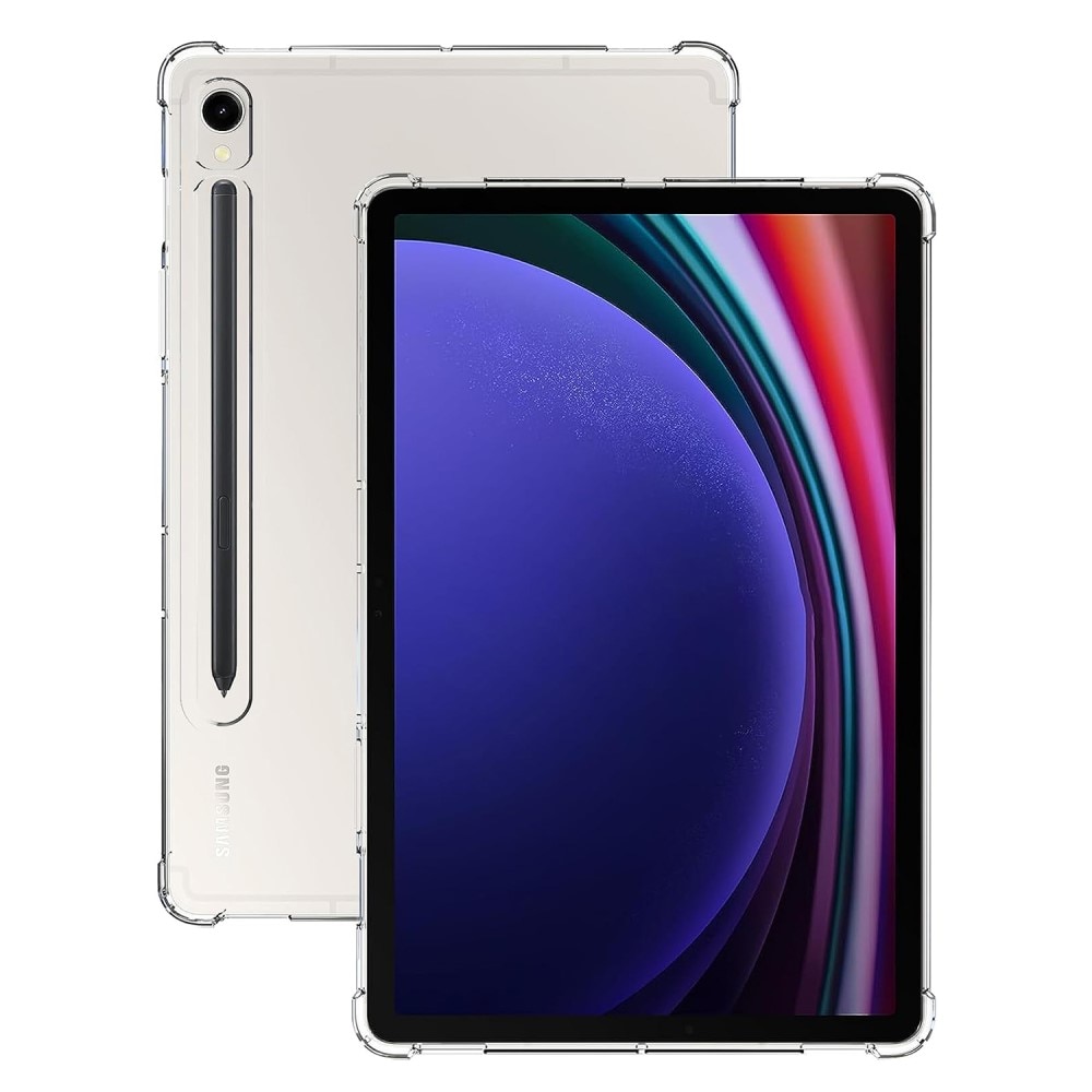 Funda TPU resistente a los golpes Samsung Galaxy Tab S9 transparente