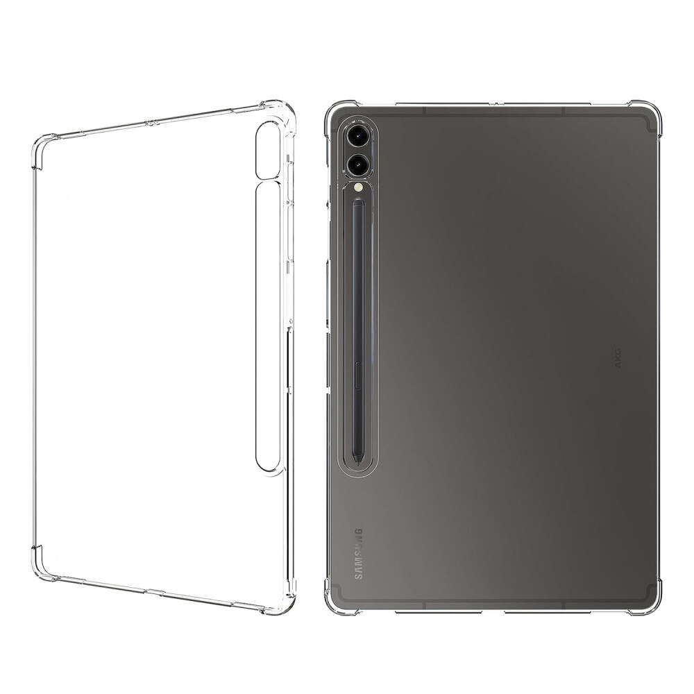 Funda TPU resistente a los golpes Samsung Galaxy Tab S9 Plus transparente