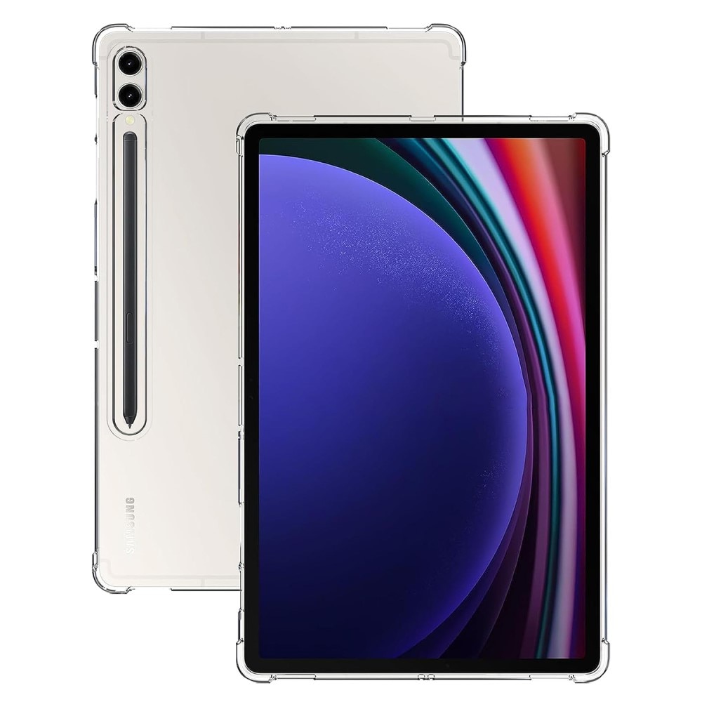 Funda TPU resistente a los golpes Samsung Galaxy Tab S9 Plus transparente