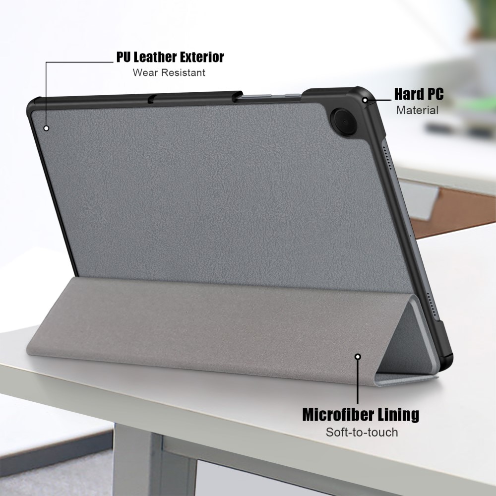 Funda Tri-Fold Samsung Galaxy Tab A9 Plus Gris