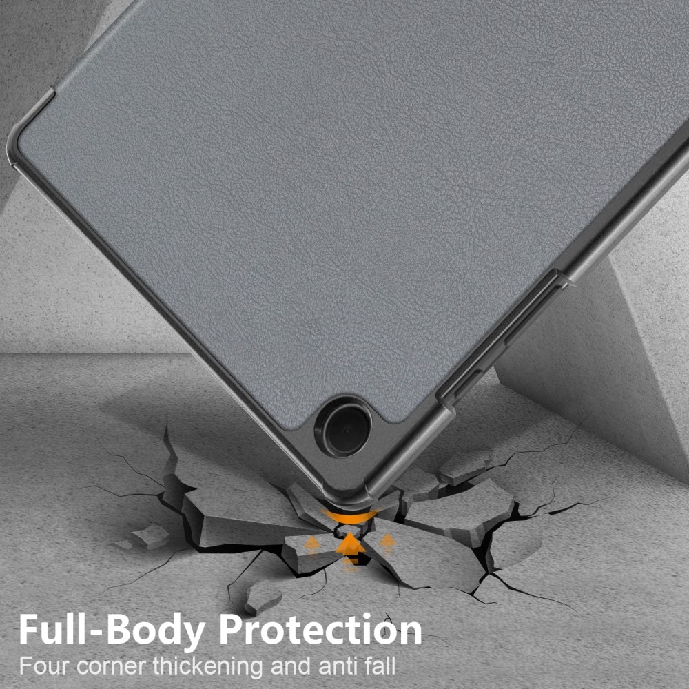 Funda Tri-Fold Samsung Galaxy Tab A9 Plus Gris