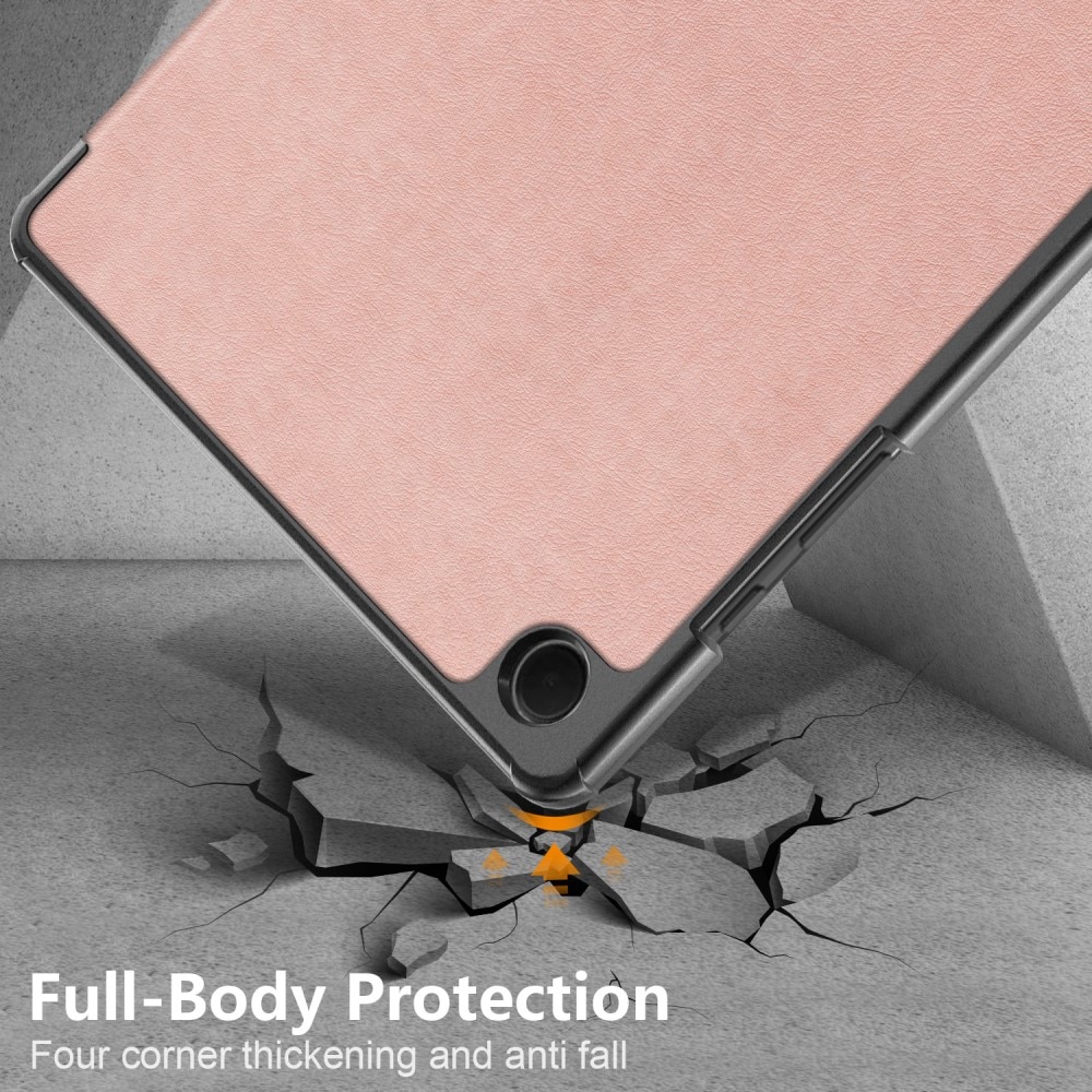Funda Tri-Fold Samsung Galaxy Tab A9 Plus Oro rosa