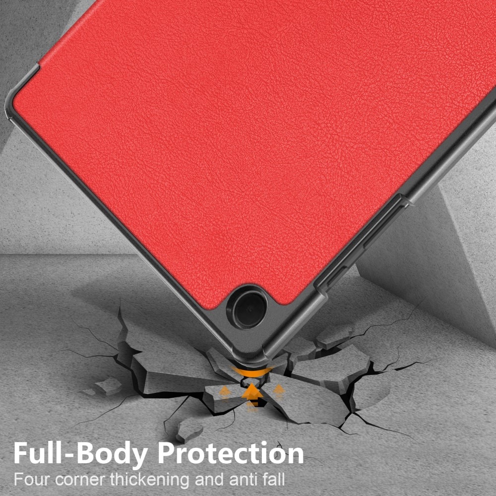 Funda Tri-Fold Samsung Galaxy Tab A9 Plus Rojo