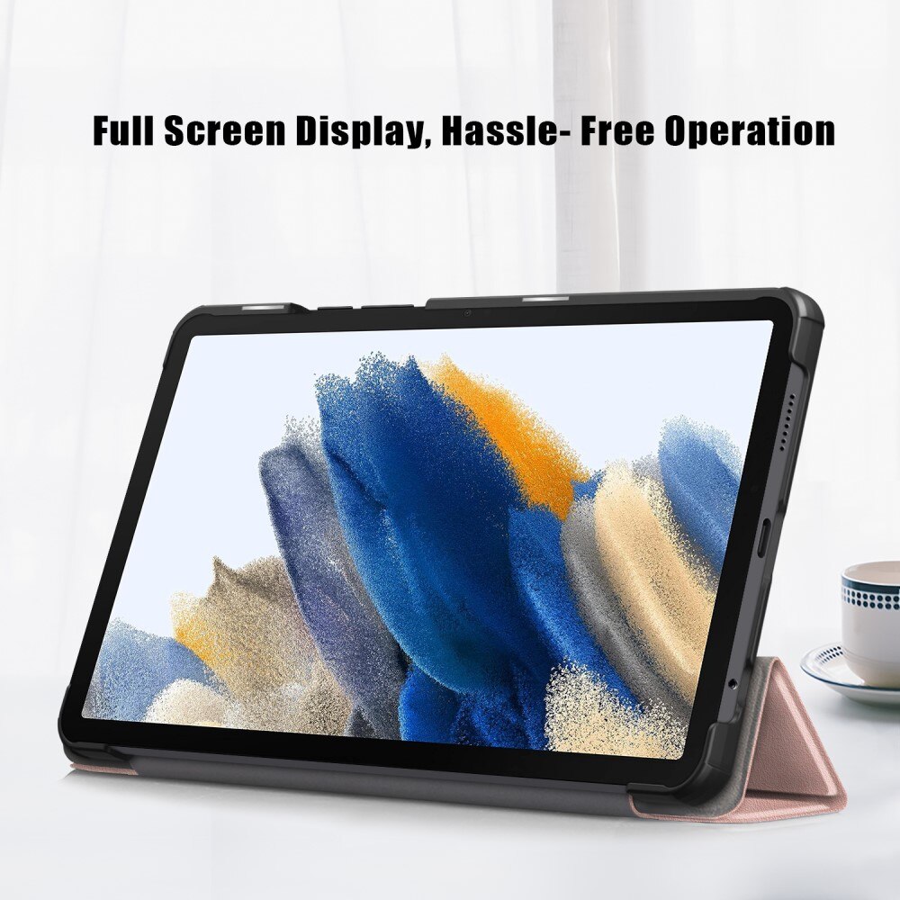 Funda Tri-Fold Samsung Galaxy Tab A9 Oro rosa
