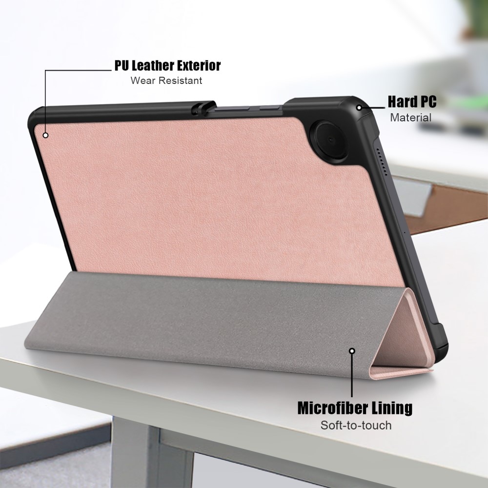 Funda Tri-Fold Samsung Galaxy Tab A9 Oro rosa