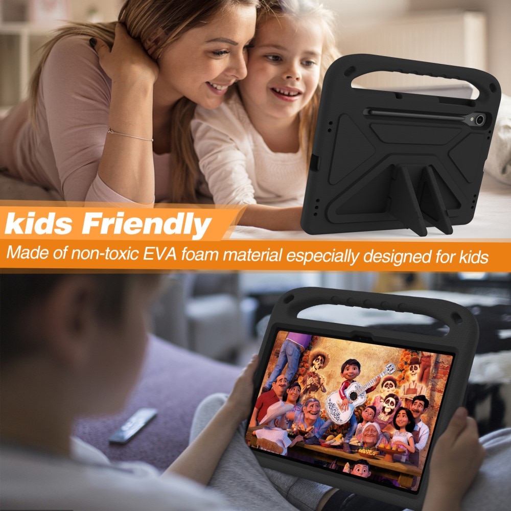 Funda EVA con asa para niños para Samsung Galaxy Tab S9 negro