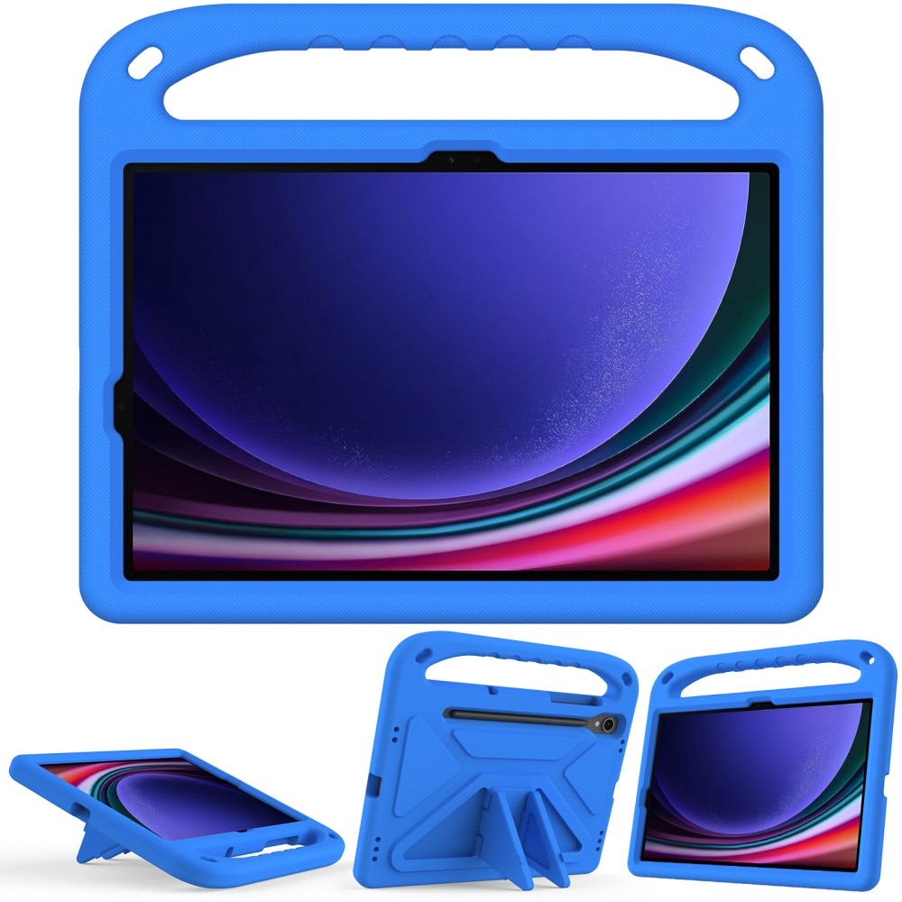 Funda EVA con asa para niños para Samsung Galaxy Tab S7 azul