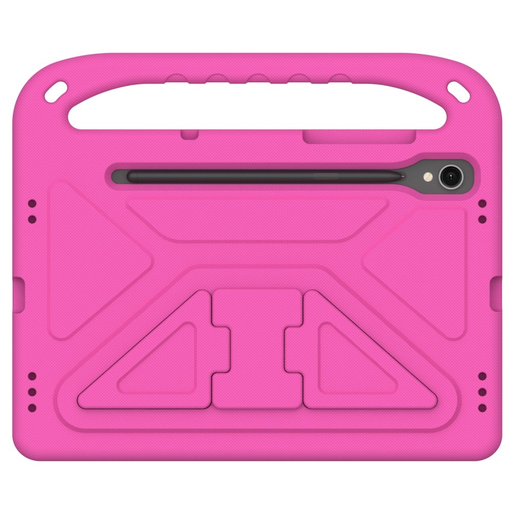 Funda EVA con asa para niños para Samsung Galaxy Tab S8 rosado