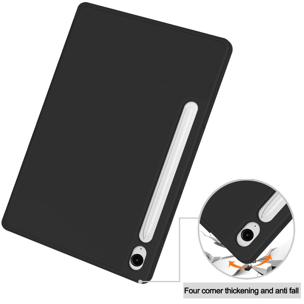 Funda Tri-Fold con portalápices Samsung Galaxy Tab S10 FEs negro