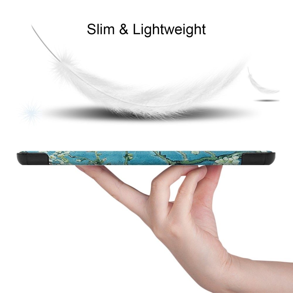 Funda Tri-Fold Samsung Galaxy Tab S9 FE Plus Flores de cerezo