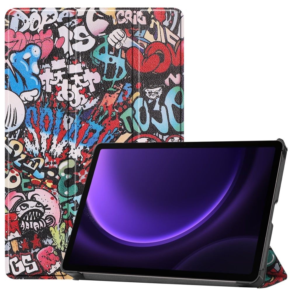 Funda Tri-Fold Samsung Galaxy Tab S9 FE Pintada