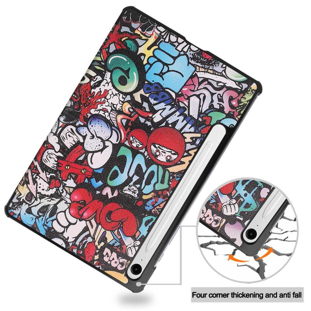 Funda Tri-Fold Samsung Galaxy Tab S9 FE Pintada