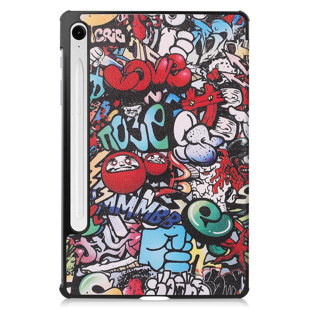 Funda Tri-Fold Samsung Galaxy Tab S9 FE Pintada