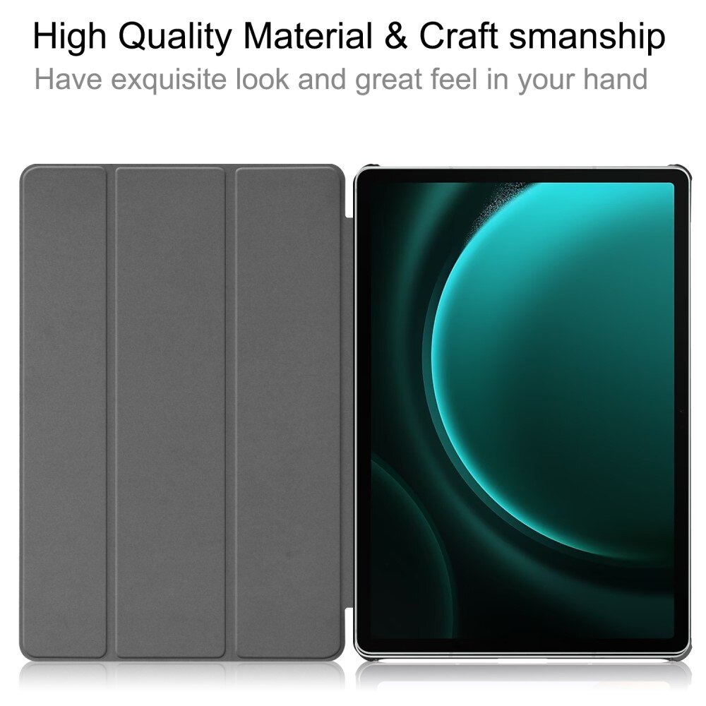 Funda Tri-Fold Samsung Galaxy Tab S9 FE Plus Negro