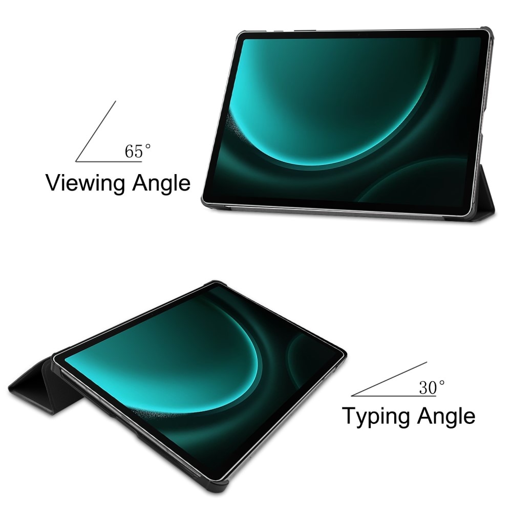 Funda Tri-Fold Samsung Galaxy Tab S9 FE Plus Negro