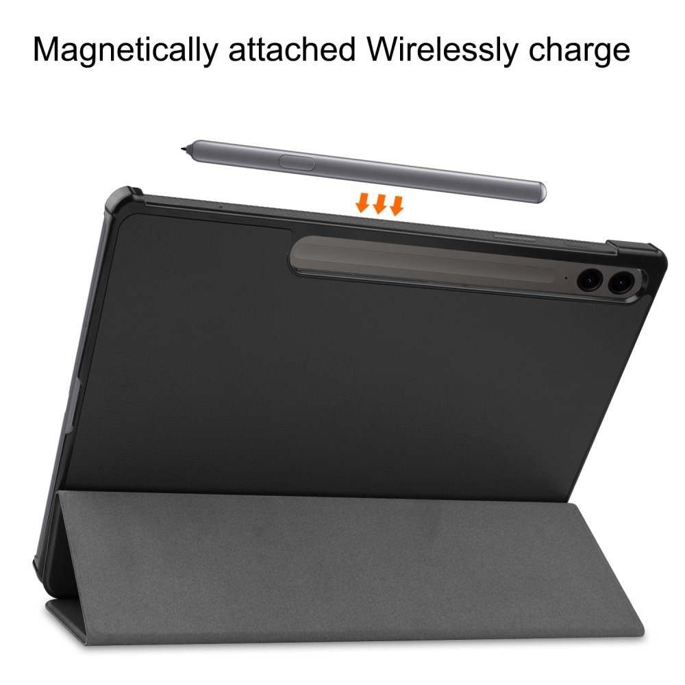 Funda Tri-Fold Samsung Galaxy Tab S9 FE Plus Negro