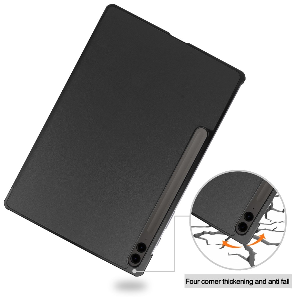 Funda Tri-Fold Samsung Galaxy Tab S9 FE Plus negro