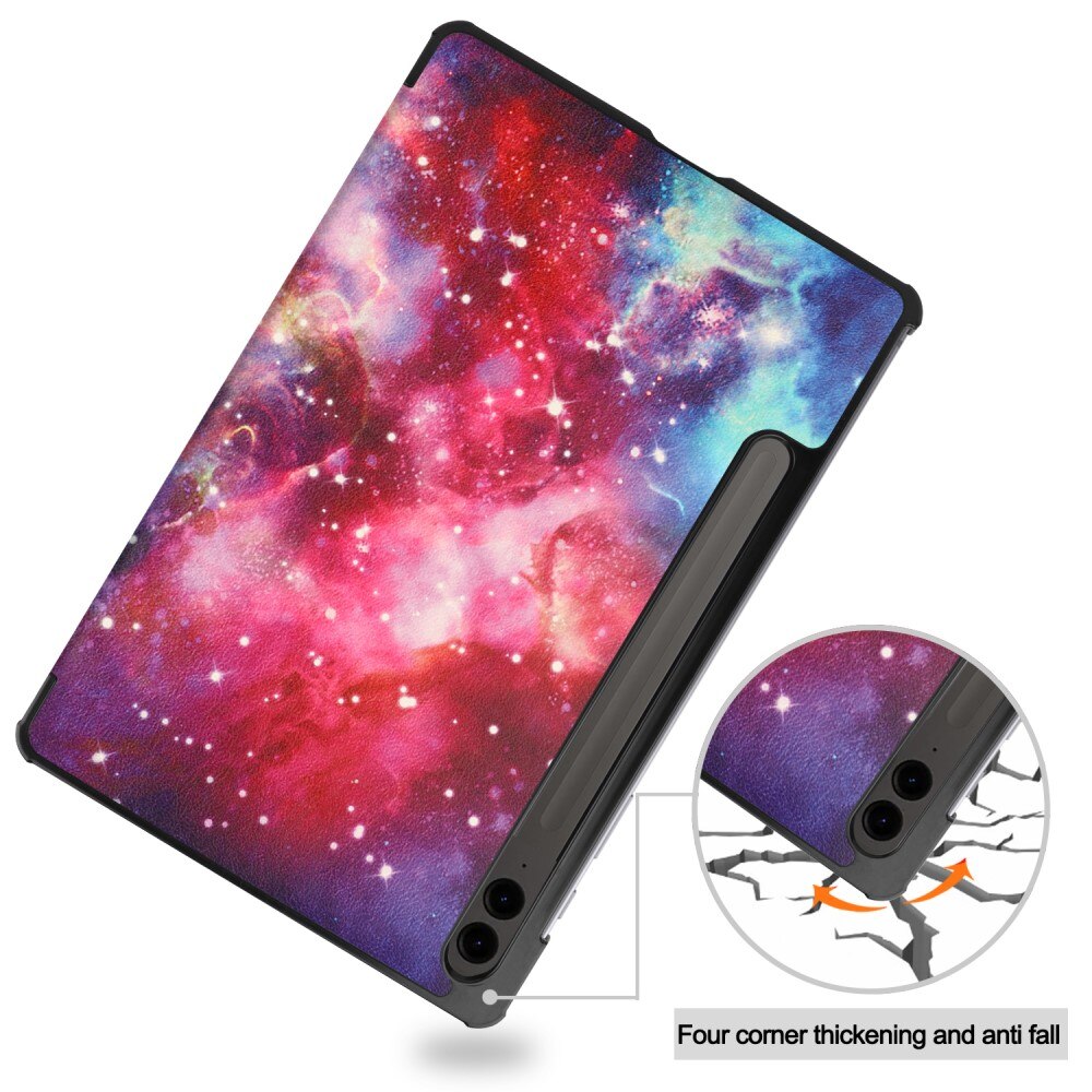 Funda Tri-Fold Samsung Galaxy Tab S9 FE Plus espacio