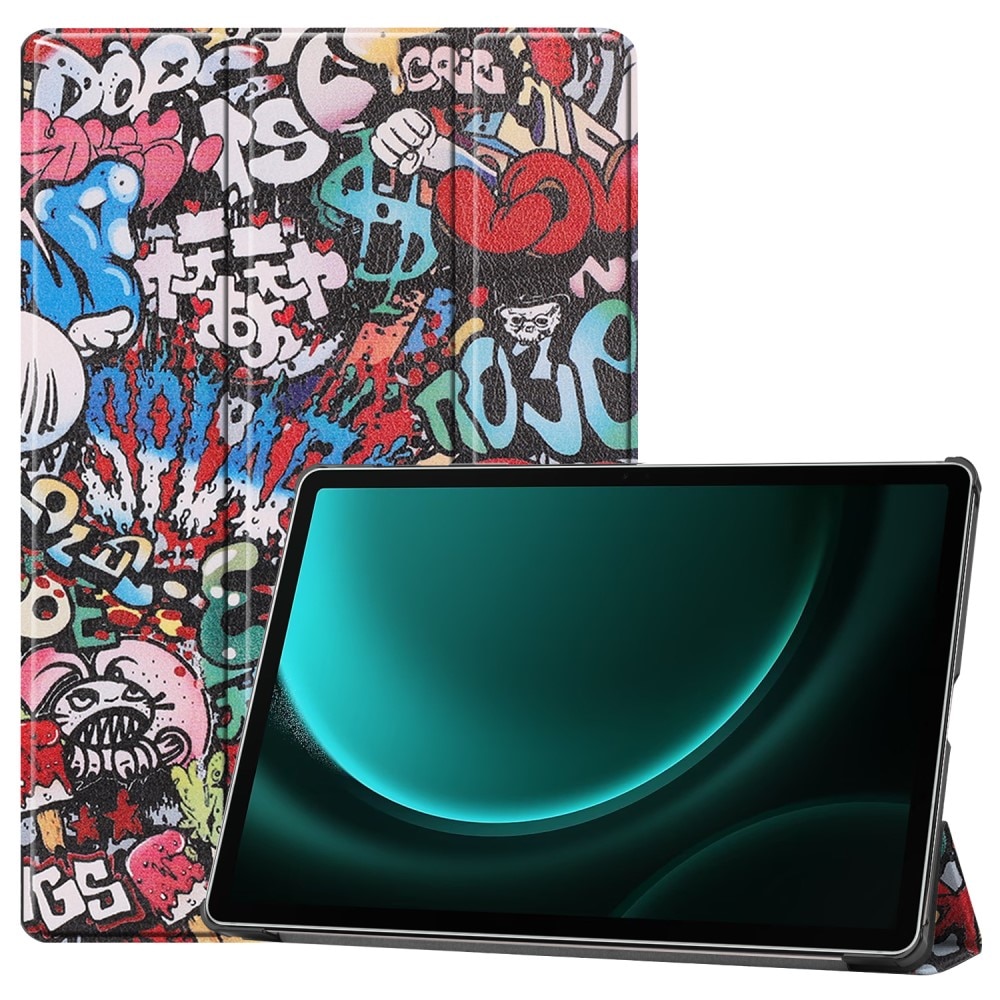 Funda Tri-Fold Samsung Galaxy Tab S9 FE Plus Pintada