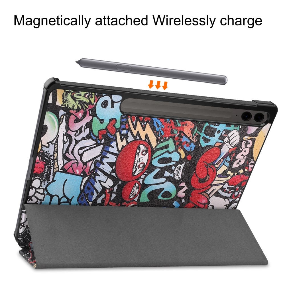 Funda Tri-Fold Samsung Galaxy Tab S9 FE Plus Multi color/patrón
