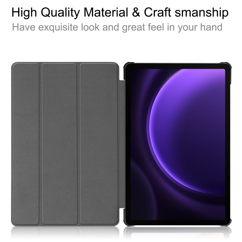 Funda Tri-Fold Samsung Galaxy Tab S9 FE Plus Negro
