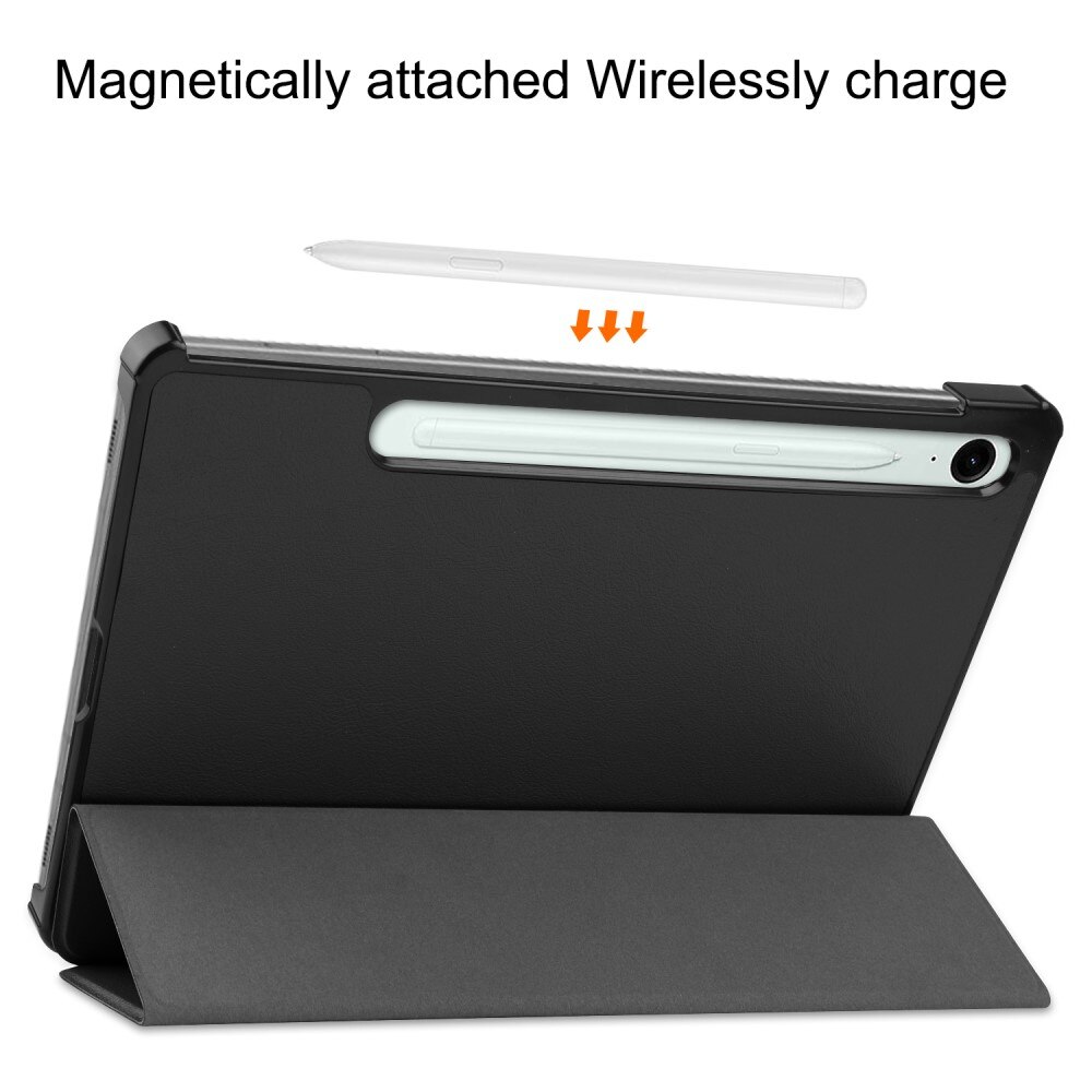 Funda Tri-Fold Samsung Galaxy Tab S9 FE Plus Negro