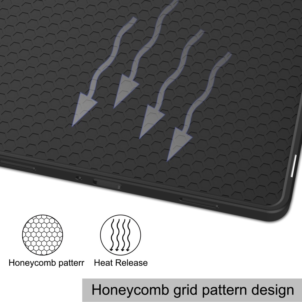 Funda Tri-Fold con portalápices Samsung Galaxy Tab A9 Pluss Negro