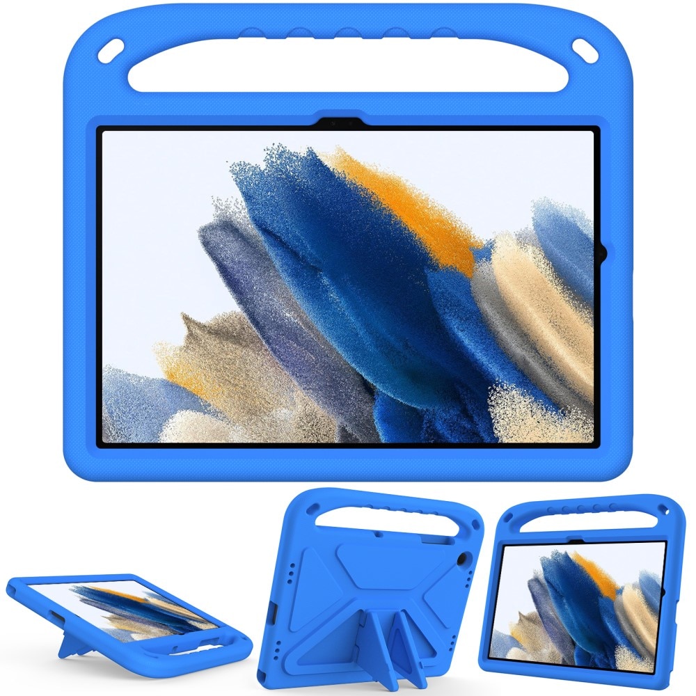 Funda EVA con asa para niños para Samsung Galaxy Tab A9 Plus azul