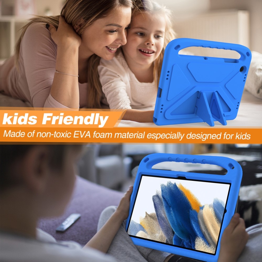 Funda EVA con asa para niños para Samsung Galaxy Tab A9 Plus azul