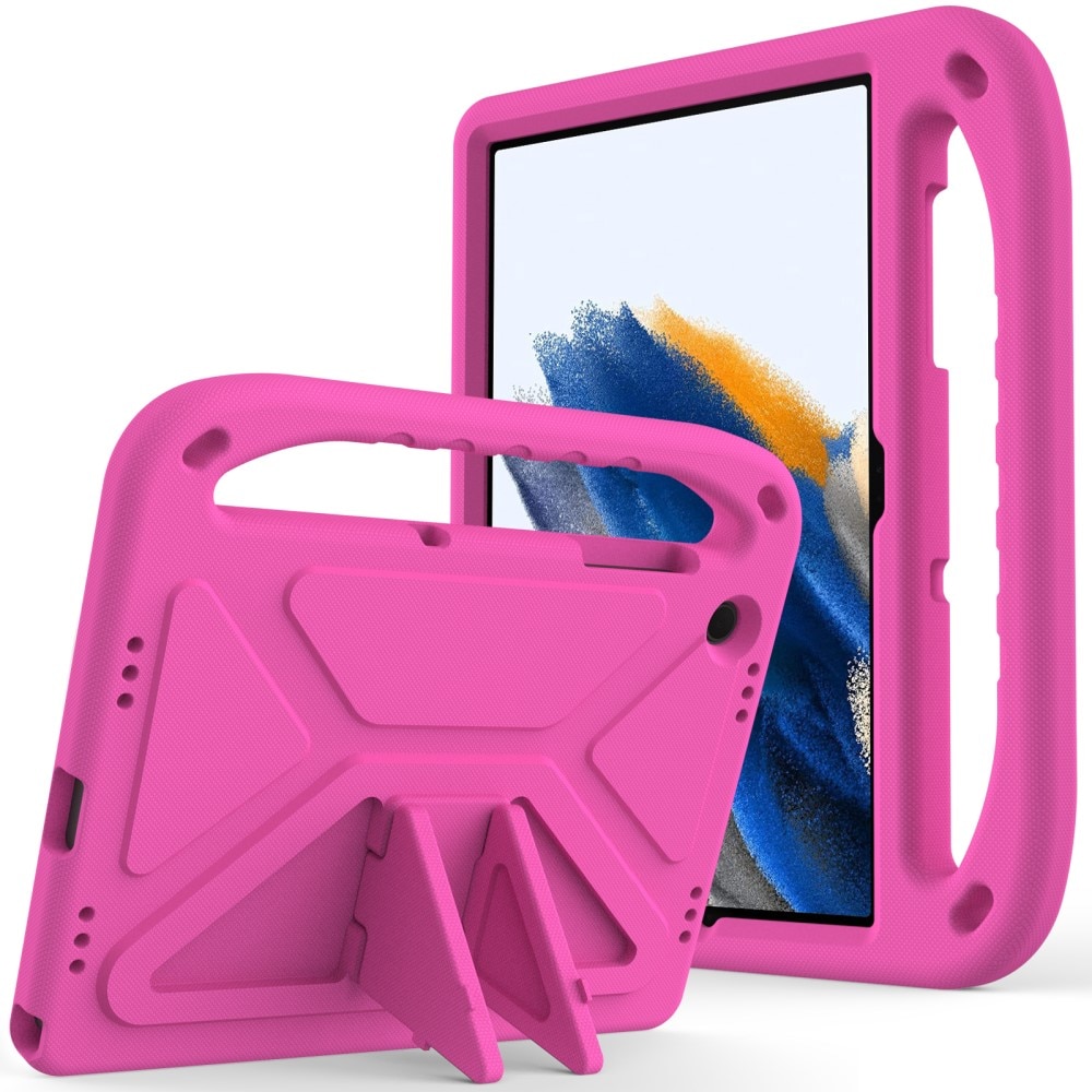 Funda EVA con asa para niños para Samsung Galaxy Tab A9 Plus rosado