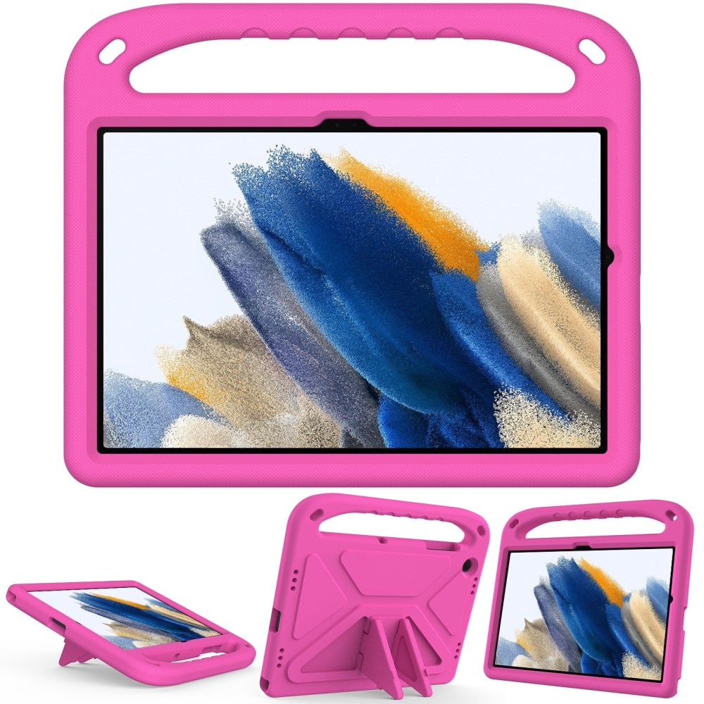 Funda EVA con asa para niños para Samsung Galaxy Tab A9 Plus rosado