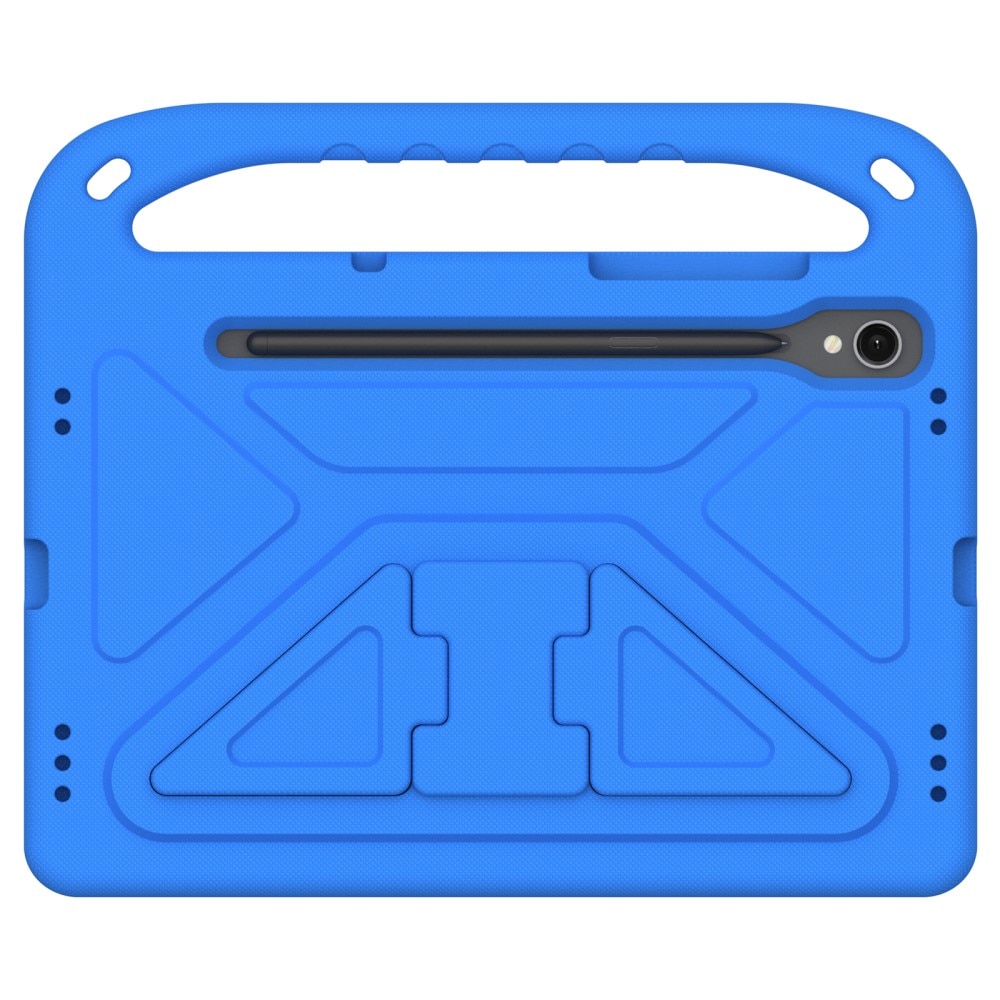 Funda EVA con asa para niños para Samsung Galaxy Tab S10 FE azul