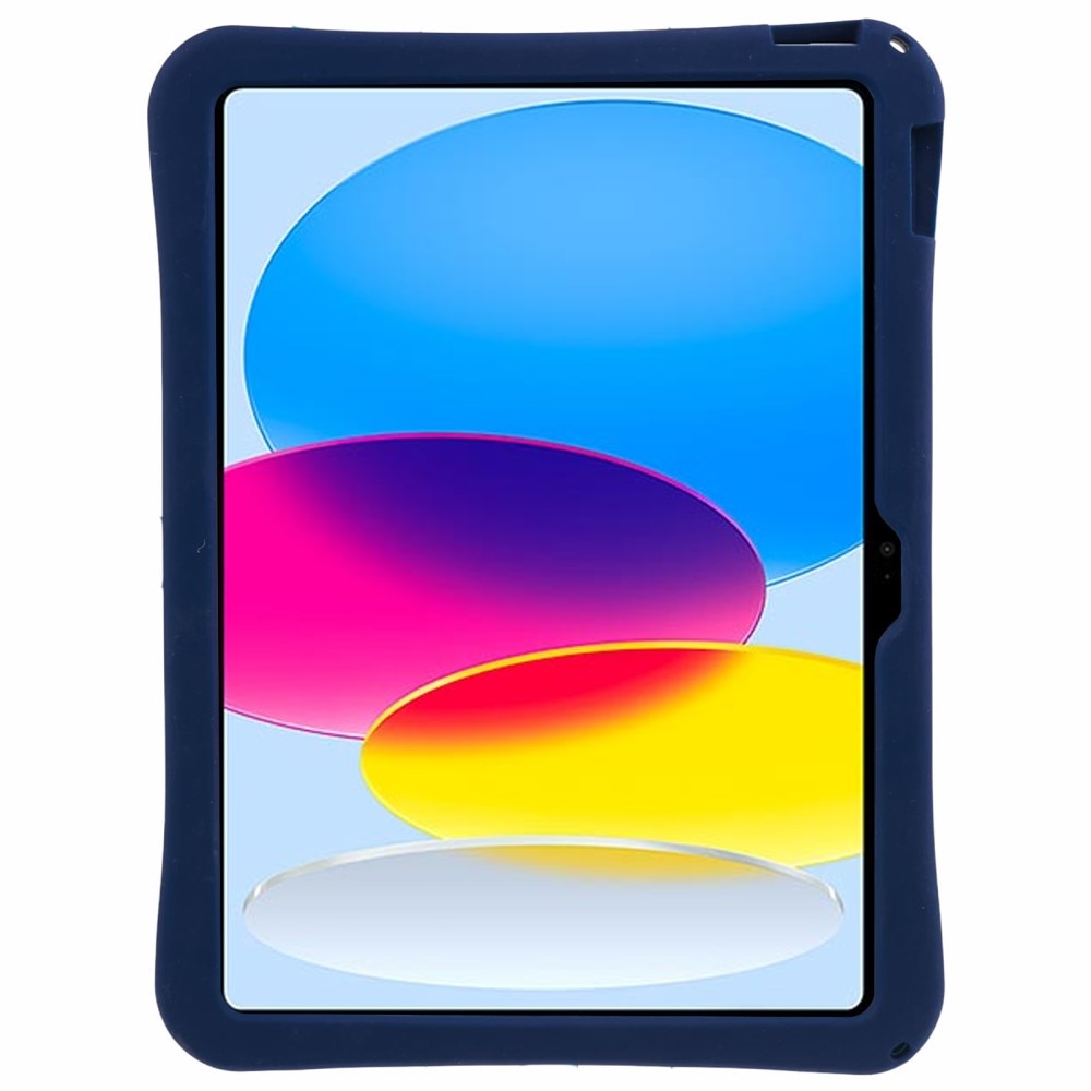 Funda con soporte y correa para el hombro Astronauta iPad 10.9 10th Gen (2022) azul