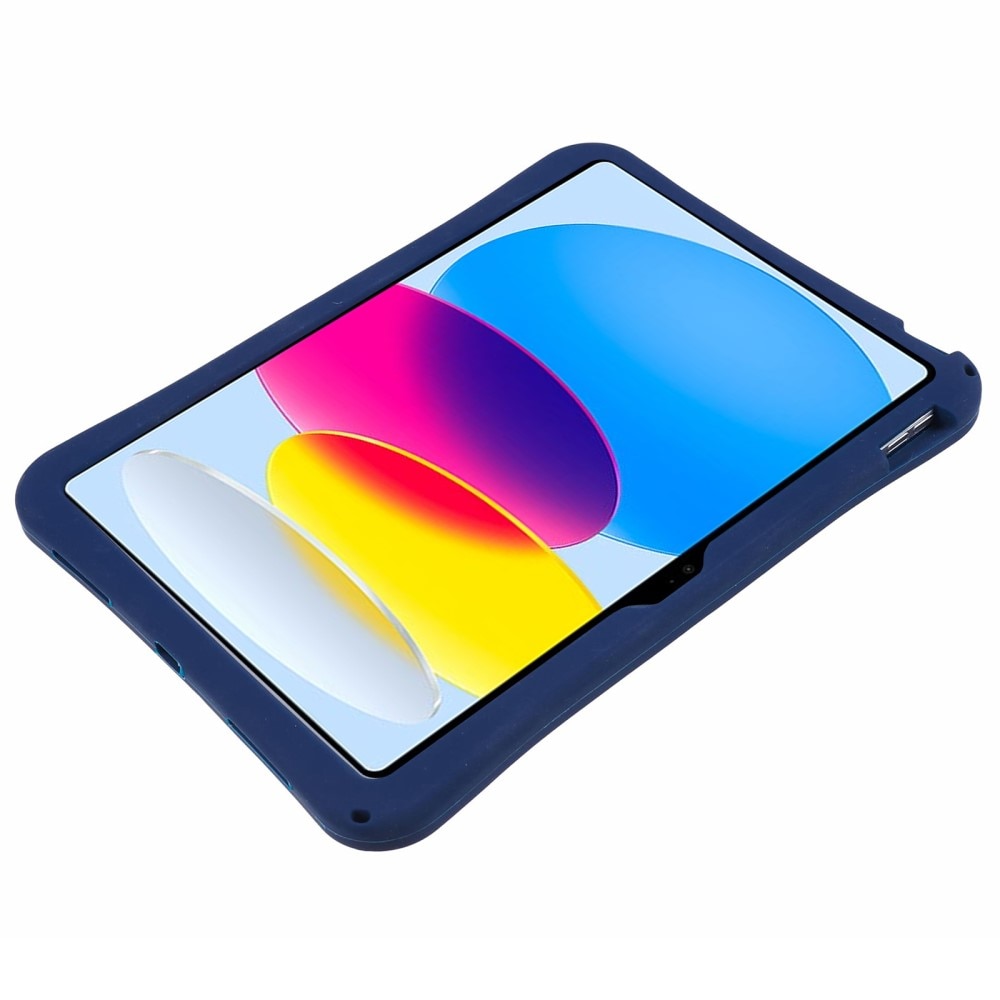 Funda con soporte y correa para el hombro Astronauta Apple iPad 11 11th Gen (2025) azul