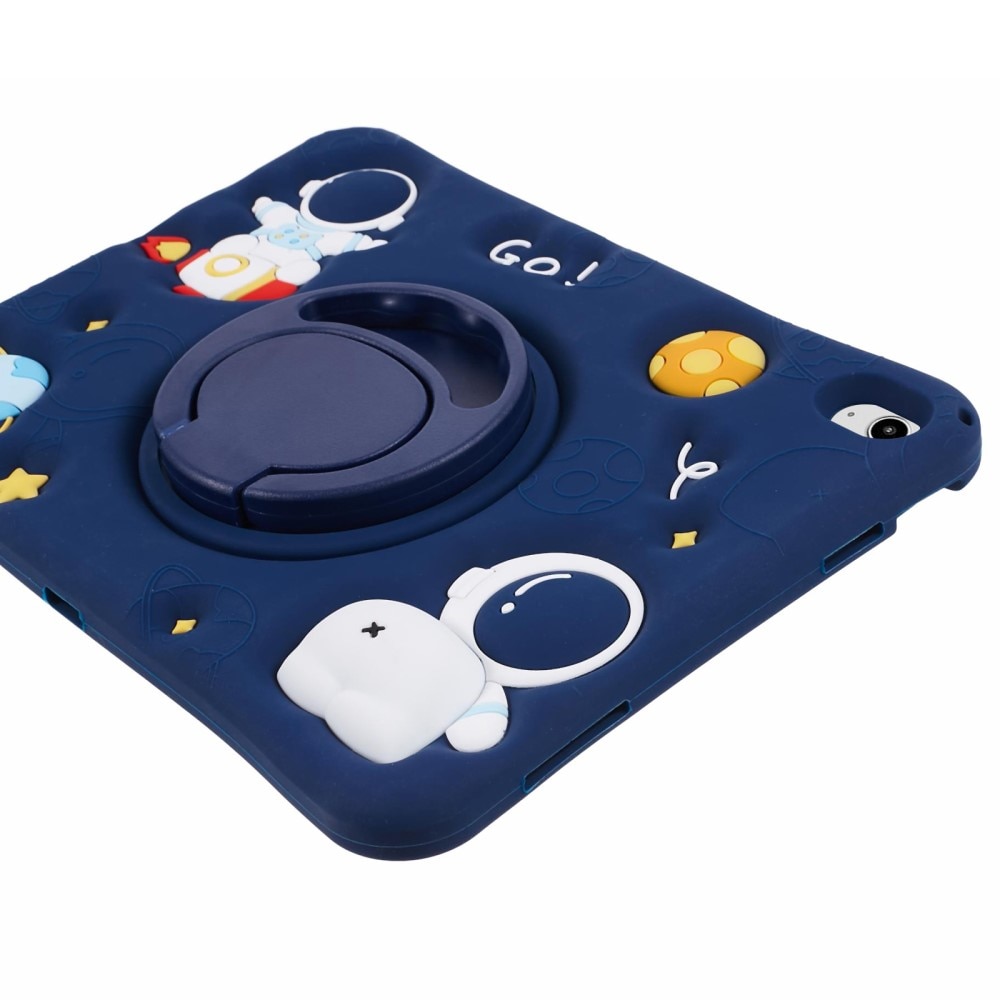 Funda con soporte y correa para el hombro Astronauta Apple iPad 11 11th Gen (2025) azul