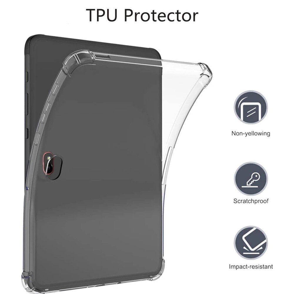 Funda TPU resistente a los golpes Samsung Galaxy Tab Active4 Pro transparente