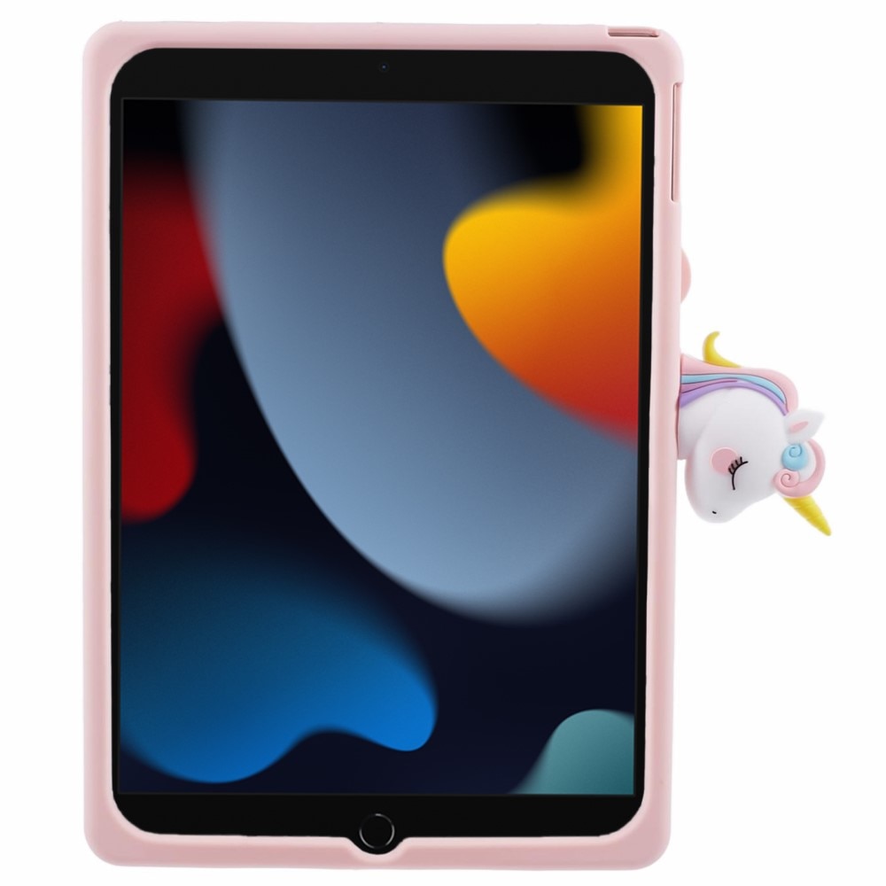Funda con soporte Unicornio iPad 10.2 7th Gen (2019) rosado