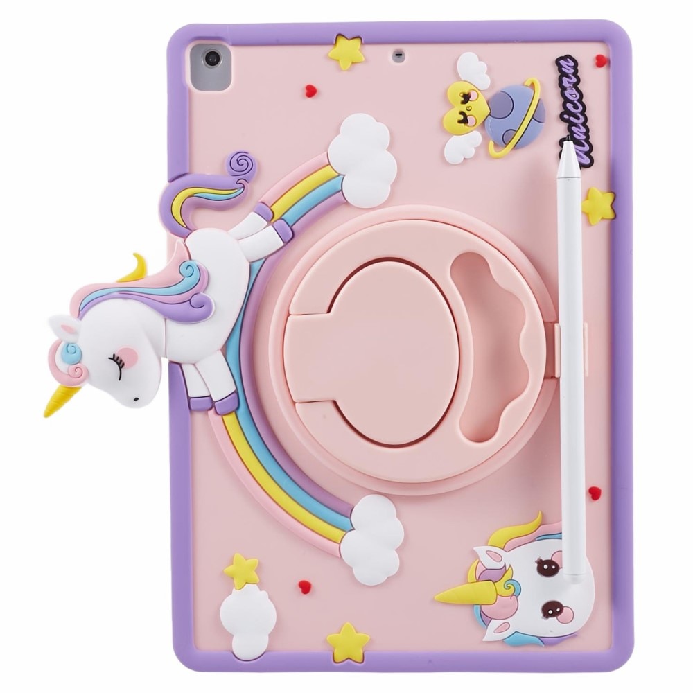 Funda con soporte Unicornio iPad 9.7 6th Gen (2018) rosado