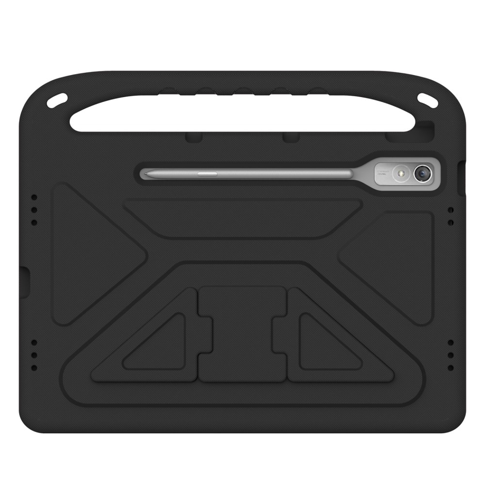 Funda EVA con asa para niños para Lenovo Tab P12 negro