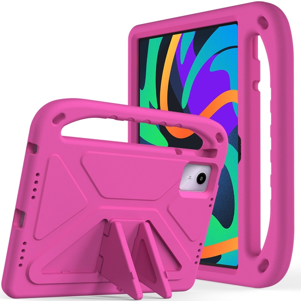 Funda EVA con asa para niños para Lenovo Tab M11 rosado