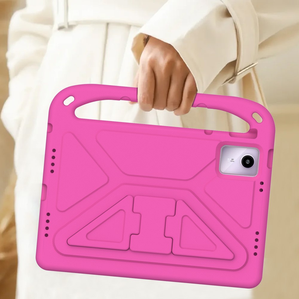 Funda EVA con asa para niños para Lenovo Tab M11 rosado