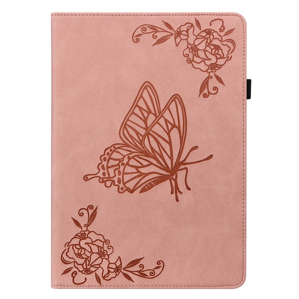 Funda de cuero con mariposas  Lenovo Tab M11 Rosa