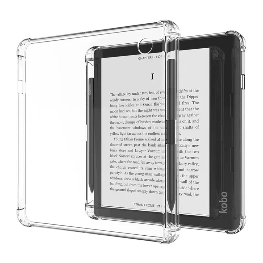 Funda con portalápices Kobo Sage transparente