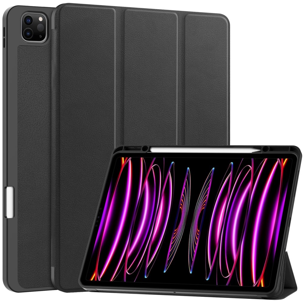 Funda Tri-Fold con portalápices iPad Air 12.9 (2024) negro