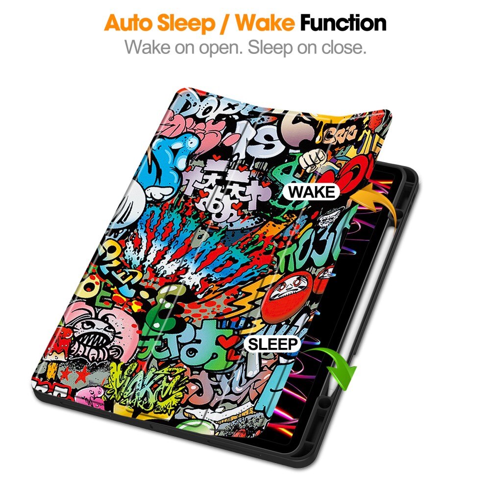 Funda Tri-Fold Apple iPad Air 13 2nd Gen (2025) Pintada